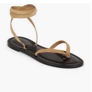 Amanu Womens Brown Style 4 Lamu Gladiator Flip Flop Sandals US 8  EUR 38